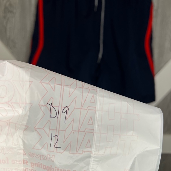 D19.15 Speedo Men's 8" Colorblock Swim Shorts - (Navy, Medium) - Picture 9 of 9